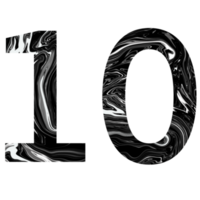 black marble texture number png