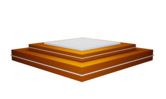 3d renderen luxe elegant podium png