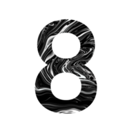 black marble texture number png