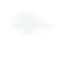 realista nube transparente png