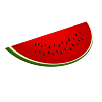 watermeloen fruit schilderij png