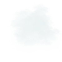 réaliste nuage transparent png