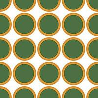 Pattern homemade cookie different taste in pastry biscuit vector