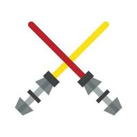 lightsaber icon vector