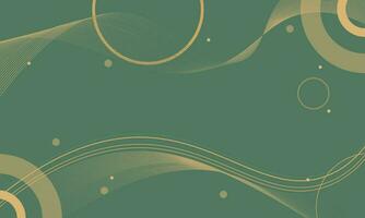 Wavy and circle background. vector