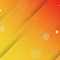 Gradient with dynamic shape background. vector