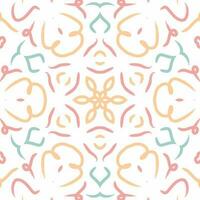 Abstract kaleidoscope background. Beautiful kaleidoscope seamless pattern. Multicolor mosaic texture. Seamless kaleidoscope texture. Unique kaleidoscope design vector