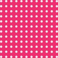 Pink polka dot pattern. Simple background for vintage textile, fabric. For festive packaging paper, decoupage. Vector