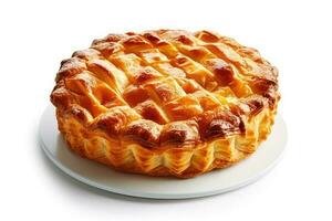 stock photo of pie food photography studio light AI Generated