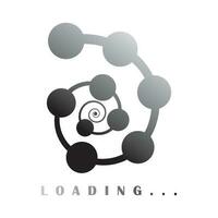 Loading icon vector