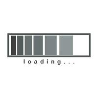 Loading icon vector