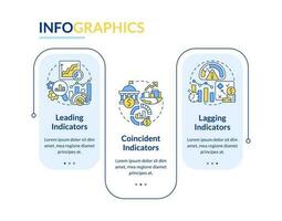 tipos de económico indicadores rectángulo infografía modelo. datos visualización con 3 pasos. editable cronograma informacion cuadro. flujo de trabajo diseño con línea íconos vector