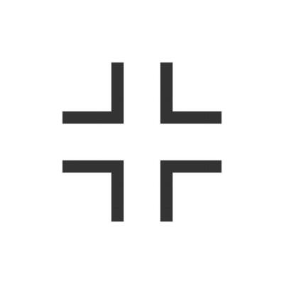 Exit full screen pixelated ui icon. Video player. View display. Get out fullscreen mode. Editable 8bit graphic element. Outline isolated vector user interface image for web, mobile app. Retro style