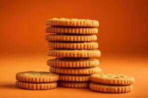 stock photo of biscuit food photography AI Generated