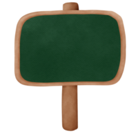 Green board sign board school png