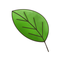 le vert feuille png