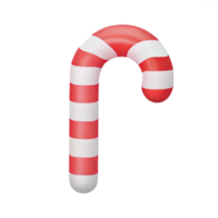 bastón de caramelo de navidad png