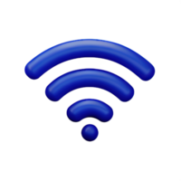 sans fil Wifi 3d icône png