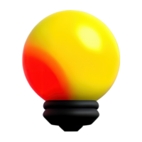 3D Bulb light  icon png