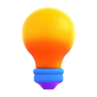 3d lamp licht icoon png