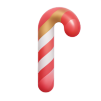 bastón de caramelo de navidad png