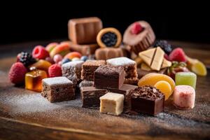 stock photo of confectionery food photography AI Generated