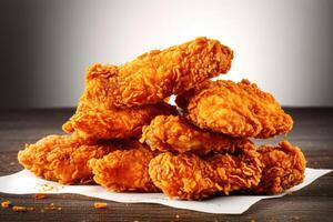 stock photo of fried chicken food photography