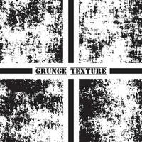 Black and white grunge texture. Grunge textures set. Dust overlay. vector