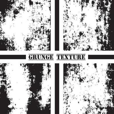 Black and white grunge texture. Grunge textures set. Dust overlay.