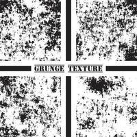 negro y blanco grunge textura. grunge texturas colocar. polvo cubrir. vector