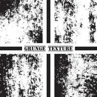 Black and white grunge texture. Grunge textures set. Dust overlay. vector