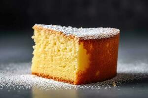 stock photo of sponge cake food photography AI Generated