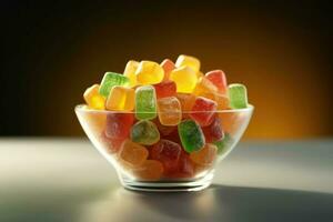 stock photo of gummy candy food photography AI Generated