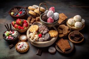 stock photo of confectionery food photography