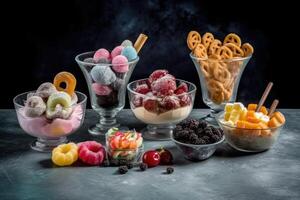 stock photo of confectionery food photography AI Generated