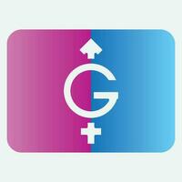 male and female gender logos vector