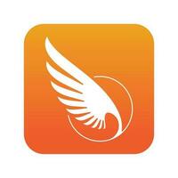 fire bird wings illustrations vector