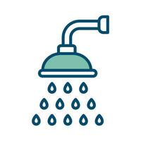 shower icon vector design template in white background