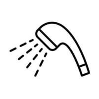 shower icon vector design template in white background