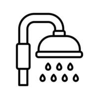 shower icon vector design template in white background