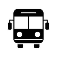 bus icon vector design template in white background