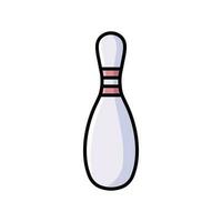 bowling icon vector design template in white background