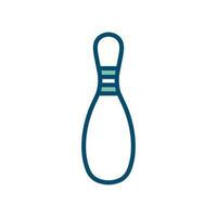 bowling icon vector design template in white background