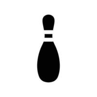 bowling icon vector design template in white background