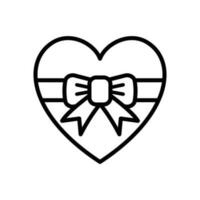 corazón - enamorado icono vector diseño modelo en blanco antecedentes