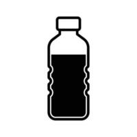 water bottle icon vector design template in white background