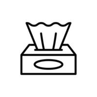 tissue icon vector design template in white background