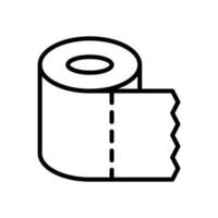 pañuelo de papel icono vector diseño modelo en blanco antecedentes