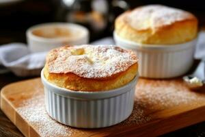 souffles Food Photography AI Generated photo