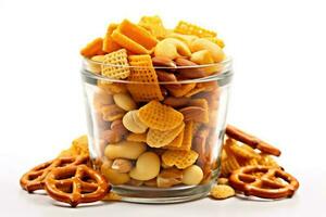 snack mix ratio Food Photography AI Generated photo